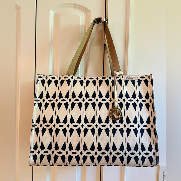 Spartina 449 Handbags - Spartina 449 Tybrisa Market Tote Navy Kalypso Print